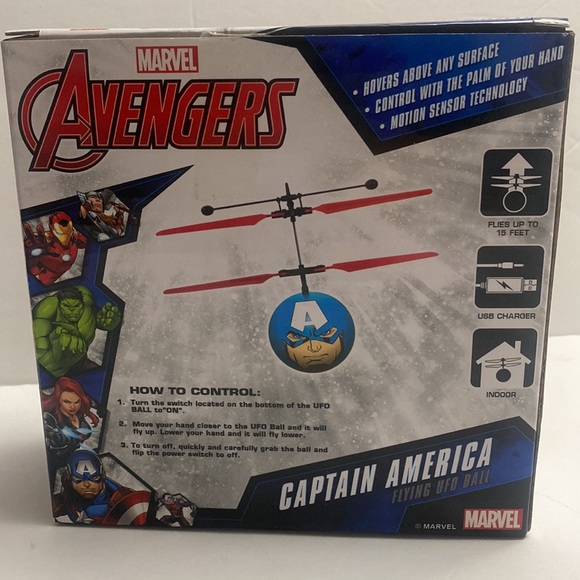 Captain America flying - Picture 4 of 5